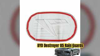 BYD Destroyer 05 Window Rain Guards Upgrade